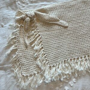 NWT crochet swim coverup